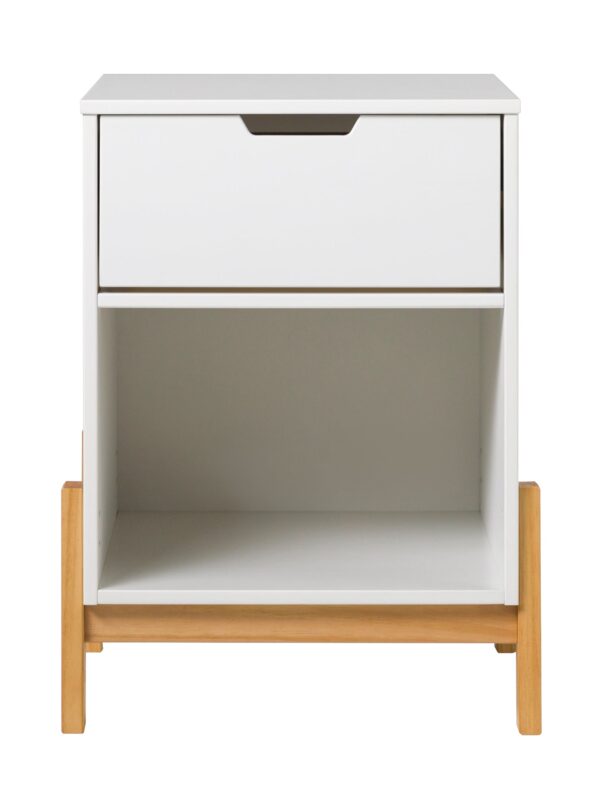 Tanner 1 Drawer Scandi-Minimalist Nightstand