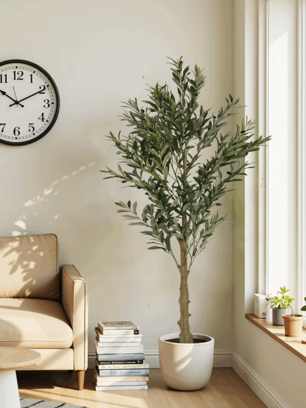 Walker Edison | 6' Artificial Olive Tree with Pot