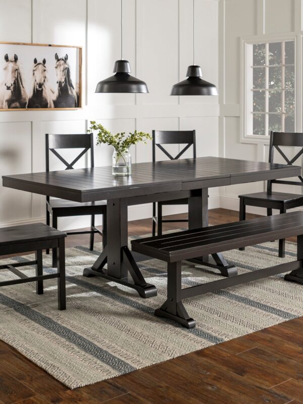 Meridian 6-Piece Wood Dining Set