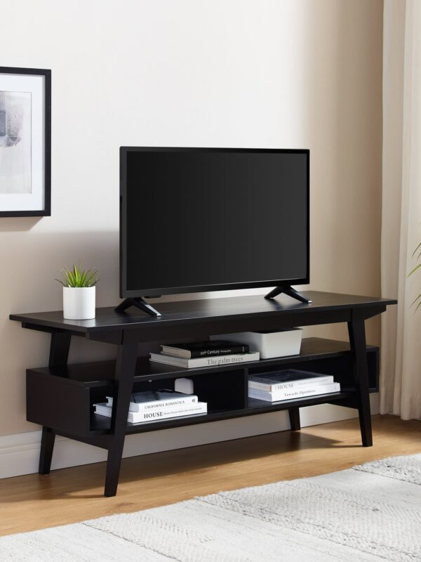 Kochi Minimalist Solid Wood TV Stand
