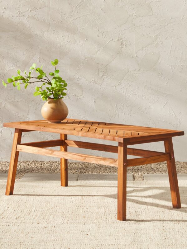 Vincent Patio Wood Coffee Table