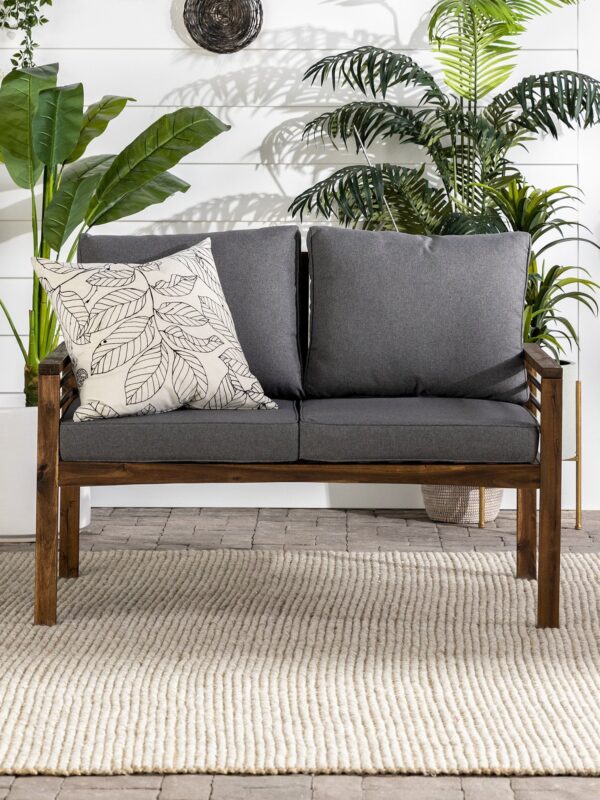 Pearson Modern Outdoor Loveseat