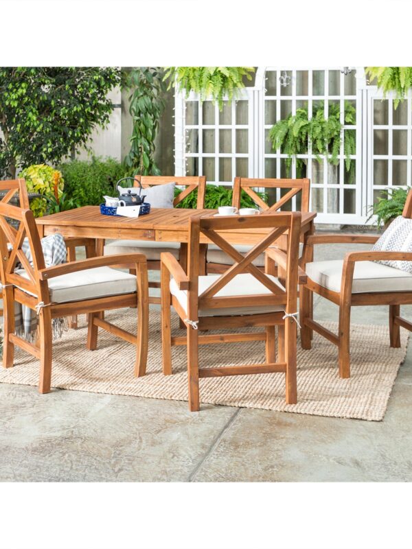 7-Piece Patio Dining Table Set