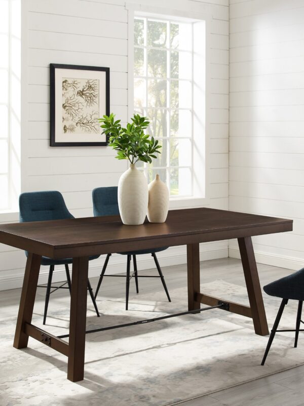 70" Trestle Dining Table