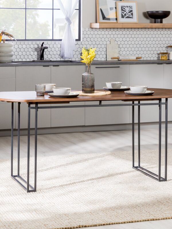 Weber Oval Drop Leaf Dining Table