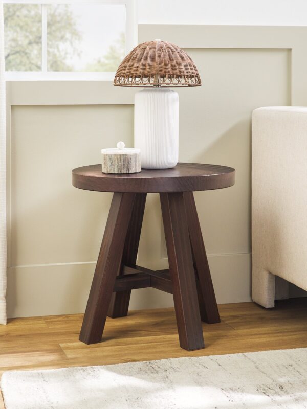 Colt Modern Farmhouse Easy Assembly 18" Side Table