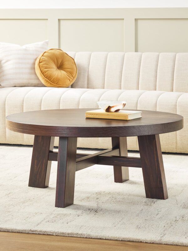 Colt Modern Farmhouse Easy Assembly 36" Coffee Table