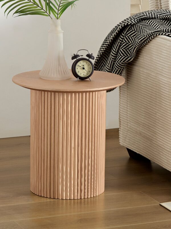 Walker Edison | Fluted Side Accent Table