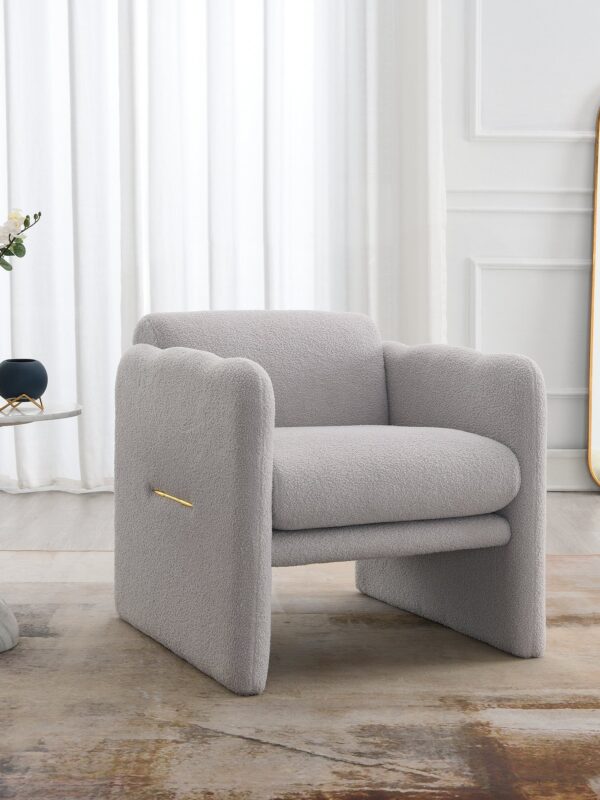 Walker Edison | Modern Teddy Cloud Accent Chair