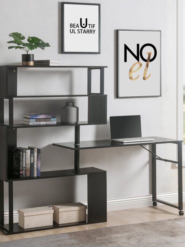 Walker Edison | Home Office Rotating Storage Desk
