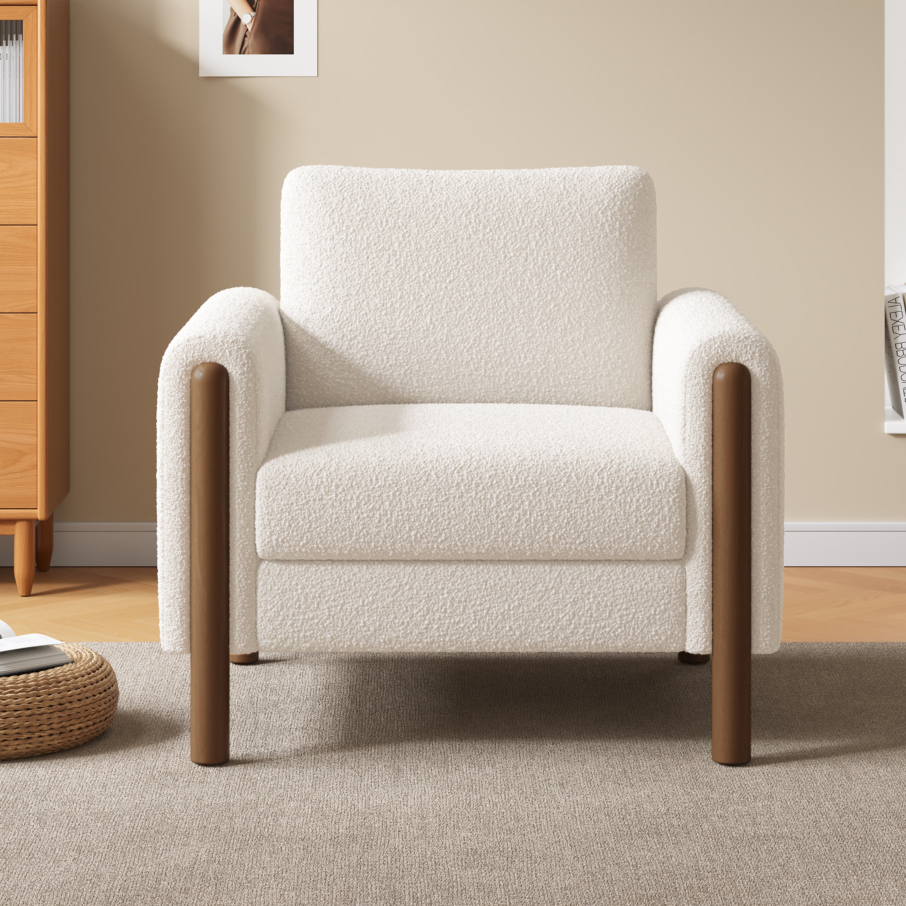 Walker Edison | Teddy Oversized Accent Chair