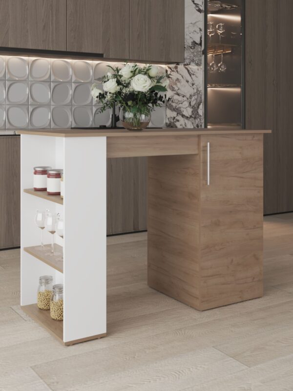 Walker Edison | Kitchen Island Storage Counter