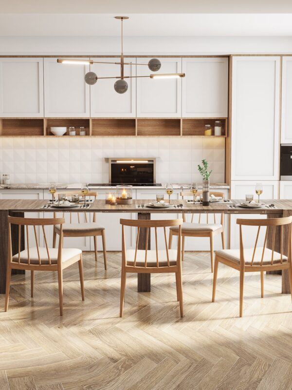 Multifunctional Extendable Dining and Console Table for Hosting