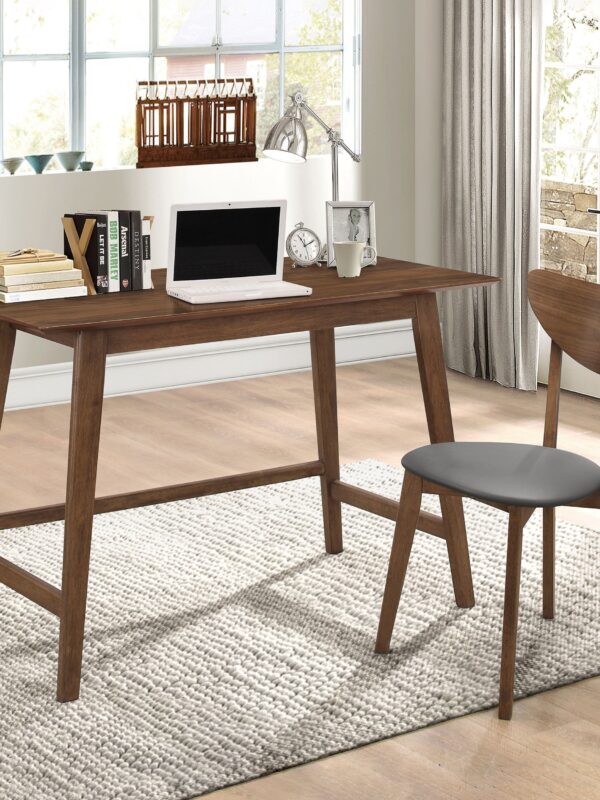 Walker Edison | Mid-Century Modern 2 Piece Home Office Desk and Chair Set
